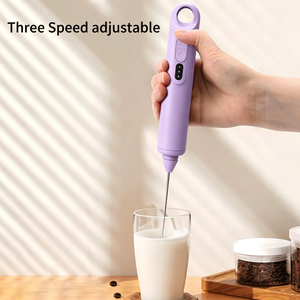 Batidora de Café Eléctrica Inalámbrica de Alta Potencia con Soporte Incluido para Café Bulletproof, Cappuccino y Huevos - Product Image 3