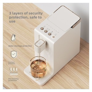 SOGEE Dispensador de agua caliente instantáneo T6, calefacción 3S, ajuste de temperatura múltiple, seguridad de grado alimenticio para el hogar/La Oficina - Product Image 5