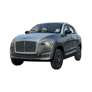 Mini-voiture électrique chinoise neuve quatre places, véhicule fermé, direction à gauche, sièges en cuir, batterie au lithium, caméra arrière, écran tactile LED - Product Image 2