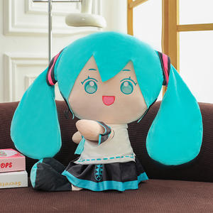 <span class=keywords><strong>Almohada</strong></span> <span class=keywords><strong>de</strong></span> Peluche Suave <span class=keywords><strong>de</strong></span> Alta Calidad al por Mayor, Diseño <span class=keywords><strong>de</strong></span> <span class=keywords><strong>Miku</strong></span>, Niña Adorable <span class=keywords><strong>de</strong></span> 30 cm, Relleno <span class=keywords><strong>de</strong></span> Algodón PP, Diseño <span class=keywords><strong>de</strong></span> Dibujos Animados, Regalo <span class=keywords><strong>de</strong></span> Cumpleaños - Product Image 3