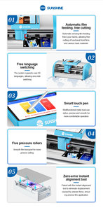 Máquina de Corte de Película Inteligente de Alta Dureza SUNSHINE C4 Pro Max - Product Image 3