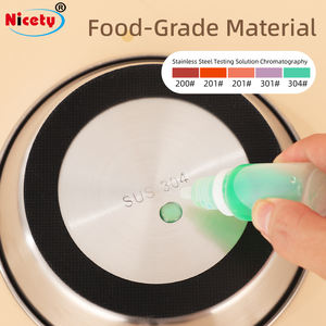 Mangkuk Makanan dan Air Hewan Peliharaan Portabel 15cm dari Baja Anti Karat 304 Food Grade, Ramah Lingkungan, Tahan Lama, Murah, Mudah Dibersihkan, Anti Selip, untuk Luar Ruangan - Product Image 2