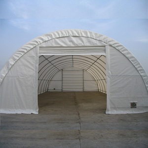 Tentes d'entrepôt en métal de cadre de <span class=keywords><strong>tunnel</strong></span> de la grande taille 9x20 de tente extérieure industrielle de stockage pour le stockage industriel extérieur - Product Image 6