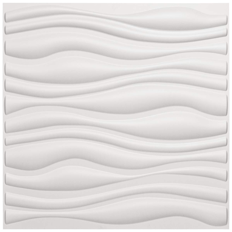 Style moderne Intérieur Lambris Intérieur Décoration Murale Étanche 3D PVC Papier Peint Panneau Mural