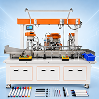 Machine d'assemblage de stylos à commande servo pour un placement précis des composants