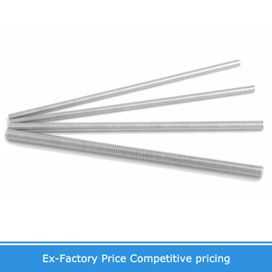 Varillas Roscadas Completamente de Acero <span class=keywords><strong>Inoxidable</strong></span> 304 con Dientes Inversos, Perno Métrico con Rosca Completa Izquierda M6-M27, Longitud Personalizada A2-70 - Product Image 3