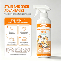 Spray enzymatique Waylemo pour dissoudre les odeurs d'urine d'animaux, éliminer les cristaux d'acide urique, éliminer les odeurs à la source, les taches, 600 ml