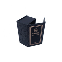 Boîte d'échantillons de parfum rigide personnalisée de haute qualité avec laminage mat, gaufrage, revêtement UV et doublure en éponge
