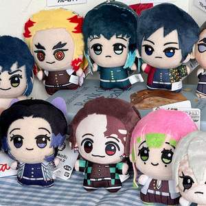 100 styles, figurine en peluche 3D kawaii de 10 cm, peluche Blue Lock, Card Captor Sakura, <span class=keywords><strong>Haikyuu</strong></span>, Mashle, pendentif, porte-clés en peluche d'anime - Product Image 4