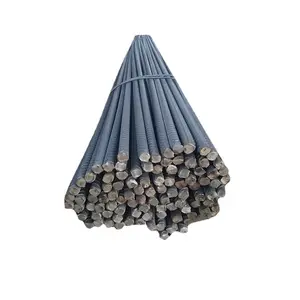 Factory Supplier ASTM Q235 Grade60 Ss400 HRB400 HRB500 6-50mm Hot/Cold Rolled Building Material Deformed Carbon Steel Iron Rebar