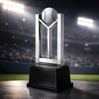 Trophée de baseball personnalisé WeiVista en résine – Production en gros pour cérémonies de tournois