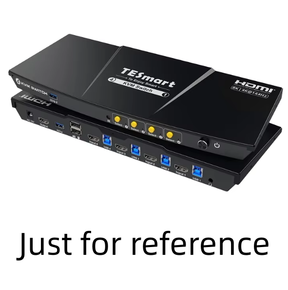 ATEN CS1824 4 Port USB 3.0 4K KVMP Switch with Audio Mixer Mode 60Hz 2.0 HDCP 2.2 Multi Computer Control in Stock