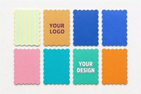Cartes de Mahjong Multicolores en Gros d'Usine, Épaisses en PVC Écologique avec Bords Ondulés en Forme d'Éventail pour Divertissement Festif