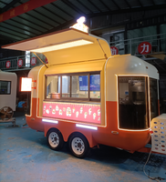 Remorque à café mobile commerciale, stand à café extérieur personnalisé, camion de restauration, kiosque à café
