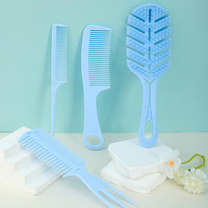 4 colori Multi funzione tinture per capelli a doppio pettine laterale per parrucchieri a testa larga a dente largo 4 pezzi Set di pettine per uso domestico da barbiere - Product Image 3