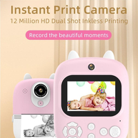 Fabricante Profesional, Venta al por Mayor, Cámara de Impresión Instantánea P5 para Niños, Lente Dual, Impresora de Fotos Digital de 48MP, Fábrica Líder
