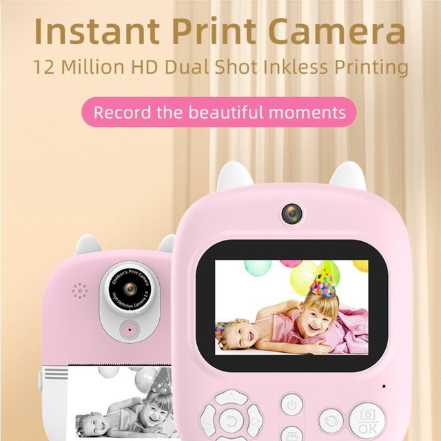 Professional Manufacturer Wholesale P5 Kids Instant Print Camera Dual Lens 48MP Digital Photo Printer Leading Factory