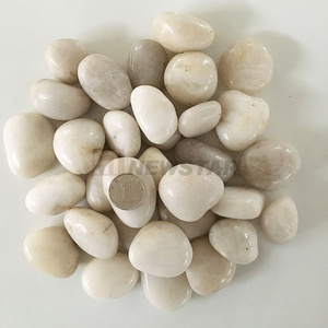 Newstar Natural Outdoor Decorative <strong>Pebbles</strong> Indoor High Polished Vases <strong>Coloured</strong> Stones <strong>Pebbles</strong> White Cobble &amp; <strong>Pebble</strong> Stones - Product Image 5