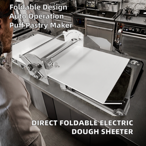 Machine à pâte feuilletée électrique de table pour la maison, machine à croissants électrique domestique, machine à pâte feuilletée pour la maison - Product Image 2