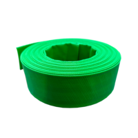 Tuyau plat en PVC bleu de haute qualité, 2-6 pouces, pression de service, utilisation facile, équipement agricole et de lutte contre les incendies, résistant à la coupure