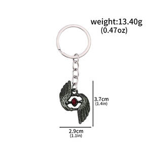 Llavero <span class=keywords><strong>de</strong></span> Devil May Cry 5, Collar con Piedra del Alma del Arma Blue Rose <span class=keywords><strong>de</strong></span> <span class=keywords><strong>Dante</strong></span> y Nero, Regalo - Product Image 6