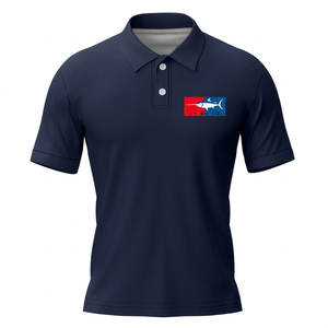 Camiseta de Polo de Golf Personalizada para Hombre, de Lujo y Calidad, en Poliéster y Spandex, con Estampado por Sublimación - Product Image 1