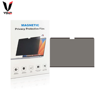 Écran de confidentialité magnétique pour Macbook Air 13.6/13 pouces M2, M3, M4, M5, protecteur anti-reflets mat amovible, filtre de sécurité privé