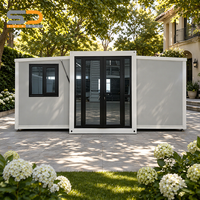 Nouvelle conception de maison conteneur préfabriquée extensible de 40 pieds ou 20 pieds, 1, 2, 3 ou 4 chambres, maison mobile de luxe en vente