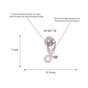 Брошь со стетоскопом - Product Image 6
