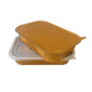 Contenitore Rettangolare in <span class=keywords><strong>Alluminio</strong></span> da 3700ml Resistente alle Alte Temperature per Bistecche di Agnello, Ideale per Riunioni Familiari e Barbecue all'Aperto - Product Image 5