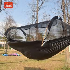 Tienda voladora para viajeros, hamaca para acampar con cubierta <span class=keywords><strong>de</strong></span> dosel, tienda hamaca impermeable patentada única para exteriores - Product Image 5