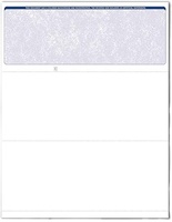 Papier de sécurité à filigrane haute définition pleine page personnalisé pour les informations d'entreprise