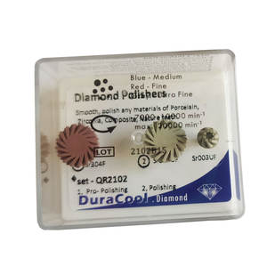 Kit de polissage pour facettes dentaires, brosse de polissage dentaire, polisseurs pour <span class=keywords><strong>composite</strong></span>, céramique et zircone - Product Image 1