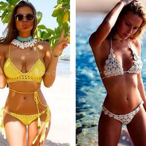 Conjunto de Bikini de Dos Piezas con Estrella de Mar Bordada en 3D Azul Verano, Traje de Baño Sexy con Tiras para Mujer - Product Image 6