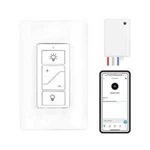 Không dây thông minh kiểm soát ánh sáng chuyển đổi với từ xa & Dimmer Alexa tương thích vật liệu nhựa 110V ip11 đánh giá - Product Image 1
