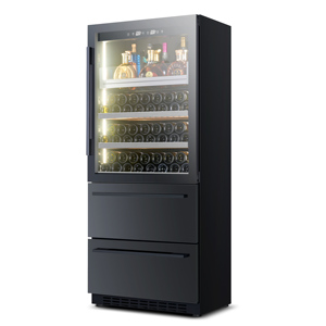 Combinación de bodega y bebidas Cajón Divisor Frutas Leche <span class=keywords><strong>Soda</strong></span> Bebidas Sin niebla Mejor refrigerador de vino - Product Image 1
