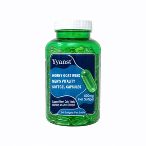 Gélules de Horny Goat Weed Naturel 800mg 90pcs – Soutien Quotidien à la Vitalité et à l'Endurance Physique pour le Fitness – Complément Nutritionnel OEM - Product Image 1