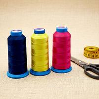 Fil à coudre en polyester 250D/3 haute ténacité pour cuir, sacs, coussins de voiture, chaussures – Sans boucles.