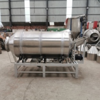 Mélangeur de type tambour de grande capacité 3000L pour ligne de mélange de poudres, d'épices, de granulés et de fruits lyophilisés pour usine alimentaire