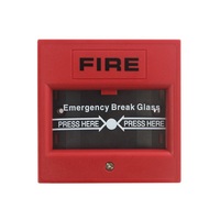 Bouton de panique d'urgence pour porte vitrée, interrupteur de déverrouillage vert/rouge, alarme incendie, point de rappel manuel pour système de contrôle d'accès