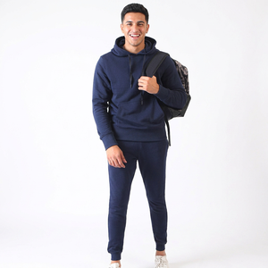 Servicios OEM, Fabricante de Alta Gama, Marca Privada, Chándal de Color Sólido para Hombre, Ropa Deportiva para Entrenamiento y Jogging, Chándal de Manga Larga para Hombre - Product Image 1