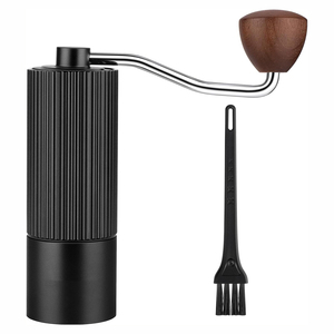 Molinillo de Café Manual Portátil de Acero Inoxidable 420, Clásico, de Gran Capacidad, para Uso Doméstico, con Mango de Madera y Metal - Product Image 1