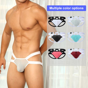 Ropa Interior Masculina Sexy Estilo Deportivo al por Mayor, Calzoncillos Jockstrap Personalizados de Tiro Bajo para Sesiones de Fotos en Clubes, Hombres <span class=keywords><strong>Musculosos</strong></span> <span class=keywords><strong>Gay</strong></span> - Product Image 2