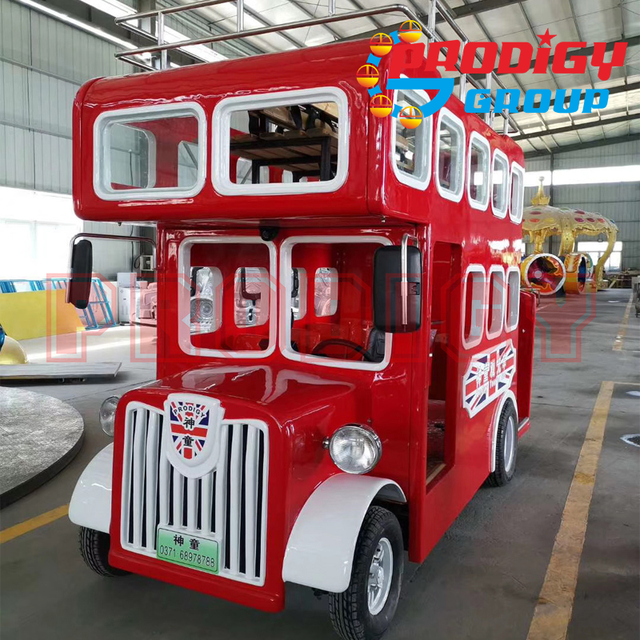 China Amusement Park Rides Sightseeing Bus Electric Trackless Train for Sale