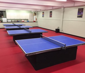 Sol sportif en PVC pour tennis de table <span class=keywords><strong>Paris</strong></span> OG 2024, sol en PVC WTT, tapis de sol professionnel Enlio, revêtement de sol en vinyle avec de bonnes performances - Product Image 6