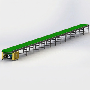 Transportador de Banda Plana de Velocidad Ajustable para Manejo Industrial de Materiales - Product Image 1
