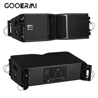 Système de sonorisation professionnel Gooermi KA208 à double haut-parleur de 8 pouces avec des transducteurs en néodyme pour les concerts et la sonorisation de scène