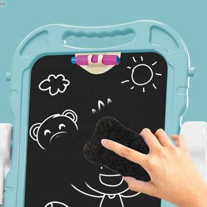 Niños preescolar artista Doodle juguete caballetes escritura tableta doble cara magnético tablero <span class=keywords><strong>de</strong></span> dibujo - Product Image 4