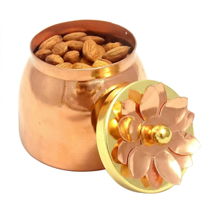 Premium Quality Metal Dry Fruit Jar with Rust Proof Coating for Long Lasting Durability and Style - Product Image 1