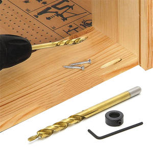 Broca escalonada Image Woodworking de 9.5 mm a 4.3 mm con acabado brillante en espiral para perforaciones suaves - Product Image 2